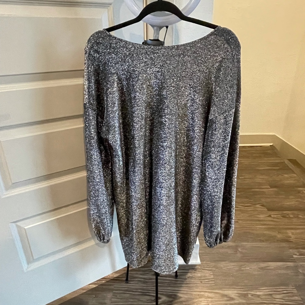 Silver cocktail dress